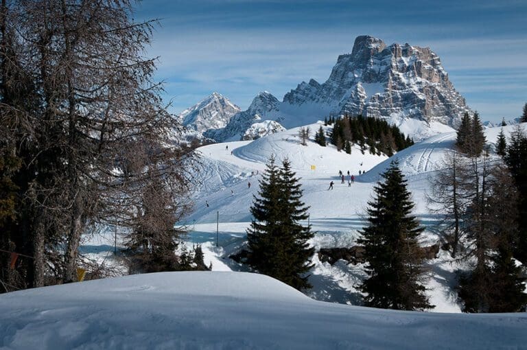 There's Always Snow In The Dolomites