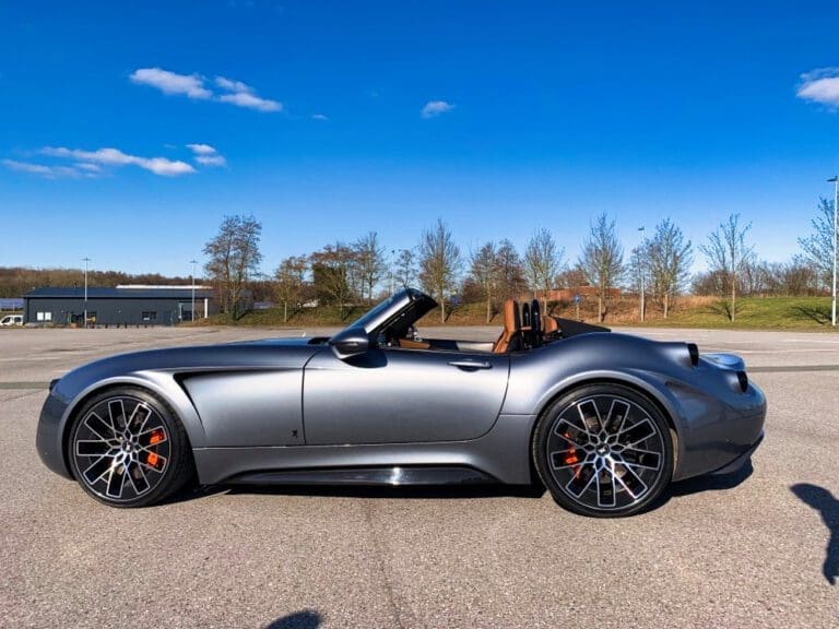 Wiesmann All Electric Convertible Sports Car Project Thunderball Launch At Wiesmann Factory