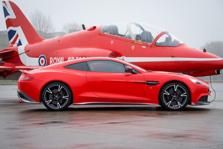 Win A Special Edition Royal Airforce Red Arrows Aston Martin