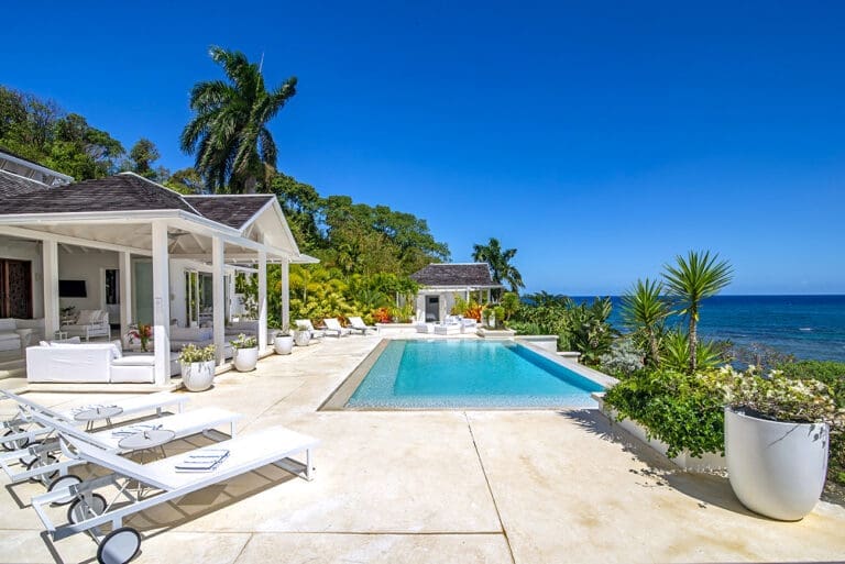 Rent Seaside Villa at Round Hill Jamaica