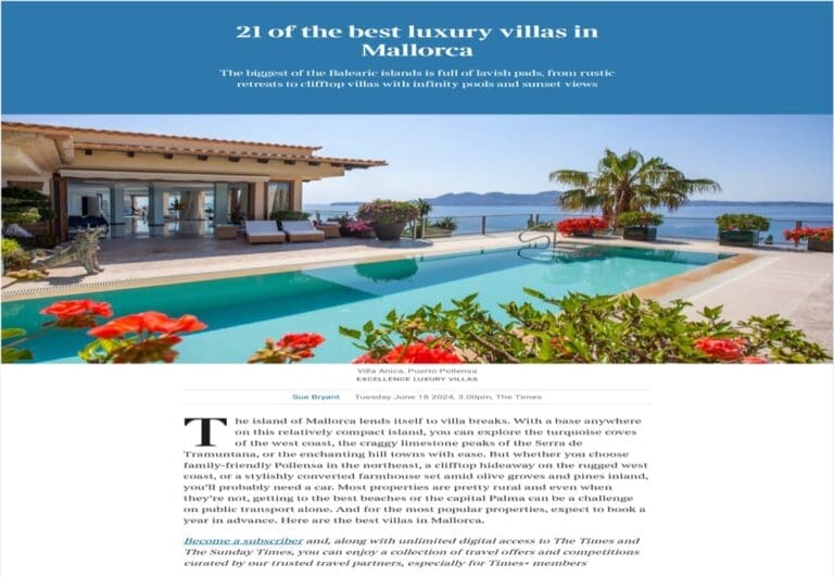 Rent Holiday Homes Excellence Luxury Villas Press Reviews