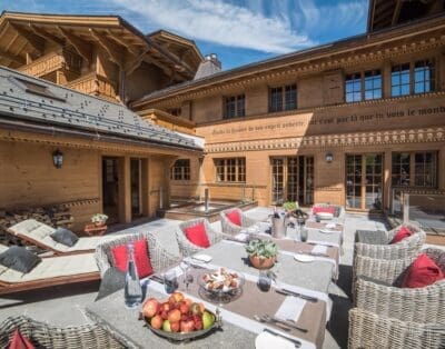 The Chalet Red Luxury Gstaad