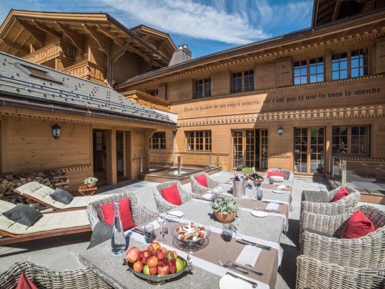 The Chalet Red Luxury Gstaad