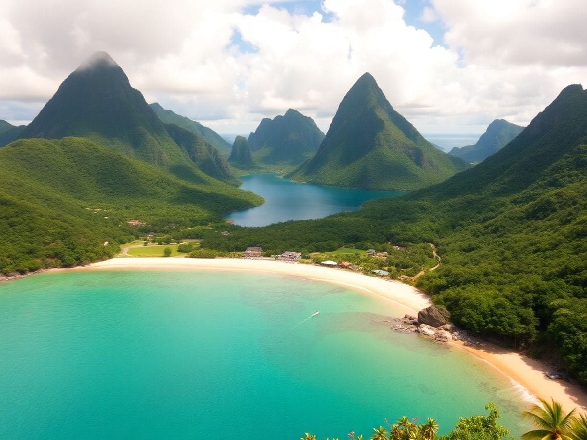 O Guia de Viagem Definitivo de Santa Lúcia: Descubra os Pitons, Praias Prístinas e Florestas Encantadas