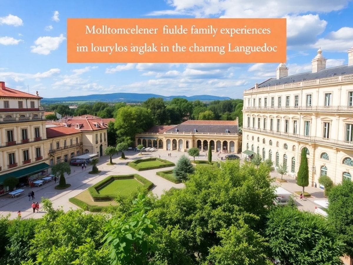 Viajes de lujo en familia en Montpellier y las joyas ocultas de Languedoc
