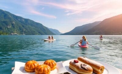 De Paddleboarding a Doces: Dias Elegantes em Família em Annecy
