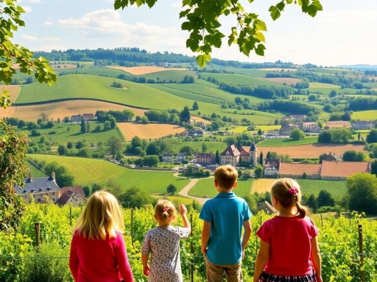 Burgund mit Kindern: Kultur, Landschaft und Komfort vereint