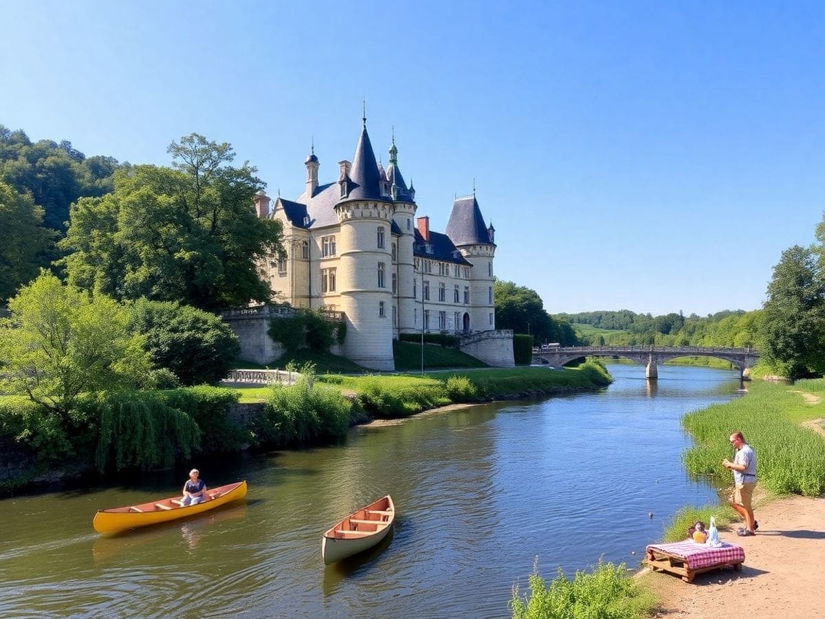 Die besten familienfreundlichen Schlösser und Flussabenteuer in der Dordogne