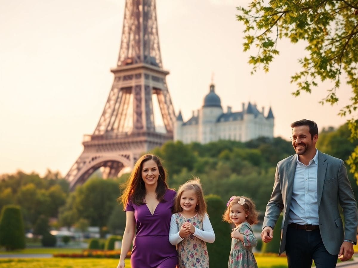 Dalla Torre Eiffel a Chantilly: Eleganti fughe in famiglia da Parigi