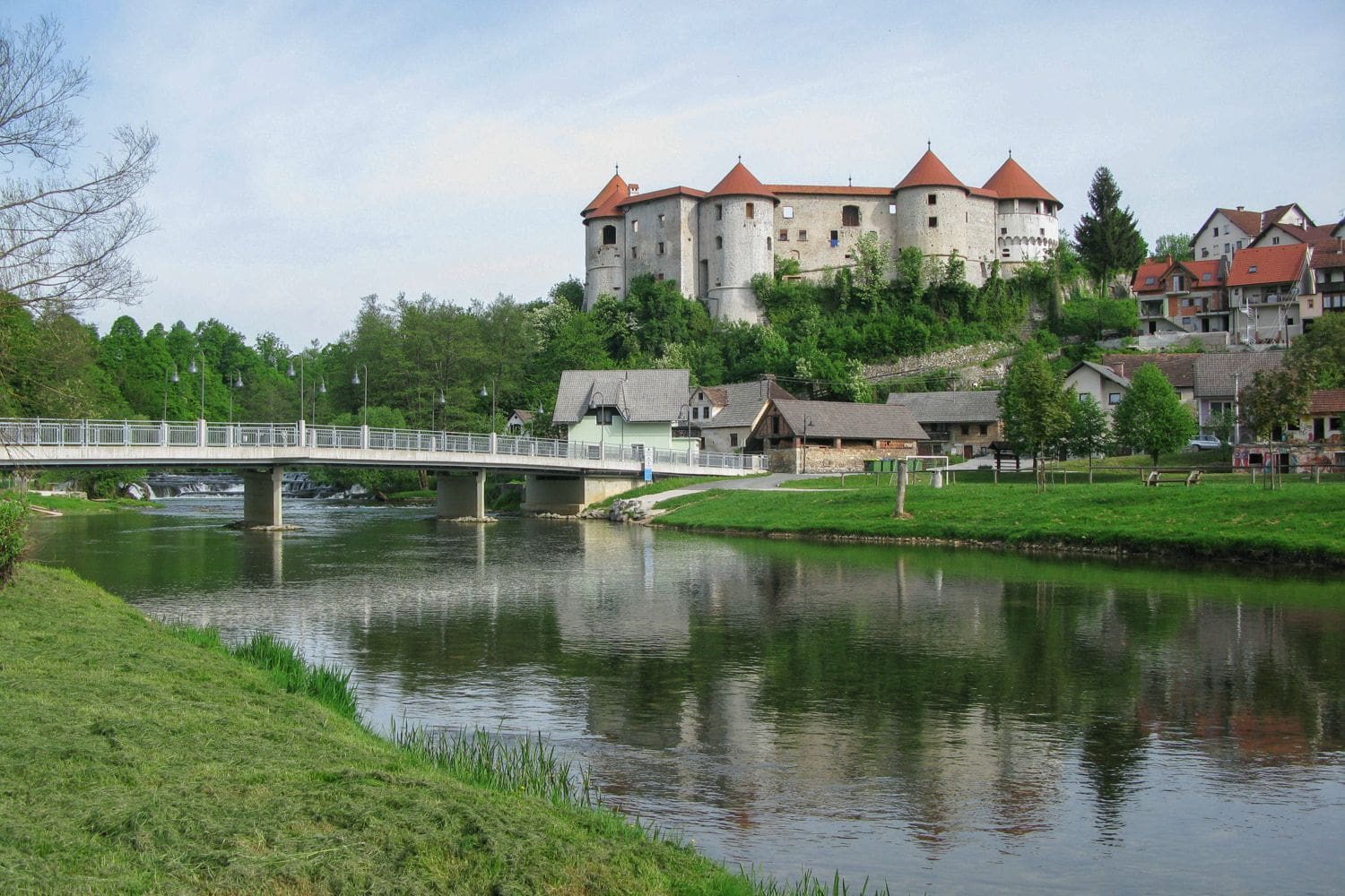Secluded Krka River Cottage Rental in Slovenia