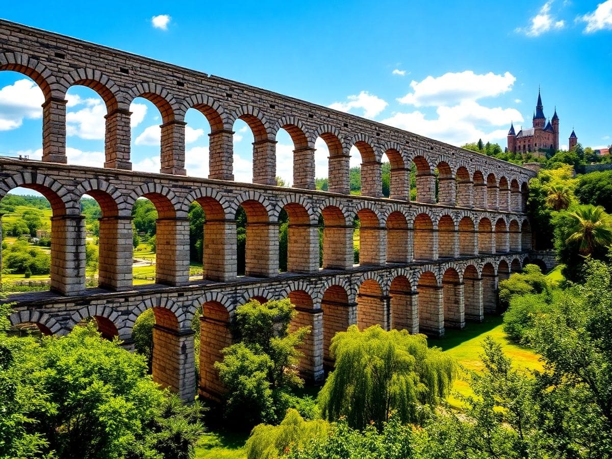 Aquedutos Romanos, Castelos de Conto de Fadas e Viagens de Luxo