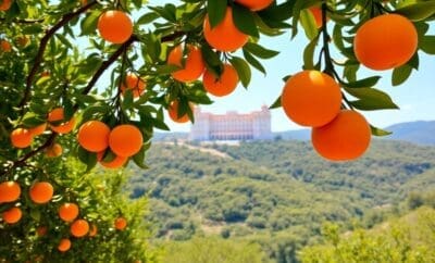 Les orangeraies et les voyages de luxe dans la vallée de Majorque