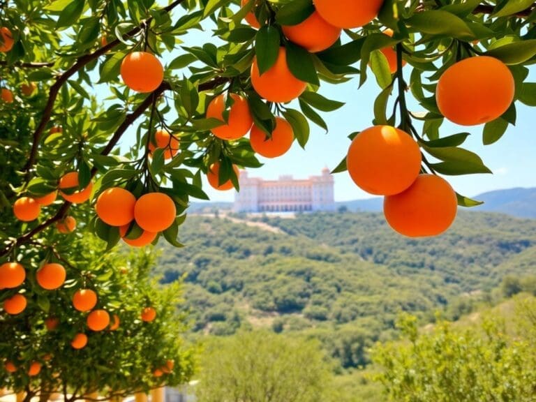 Pomares de Laranjas e Viagens de Luxo no Vale de Maiorca