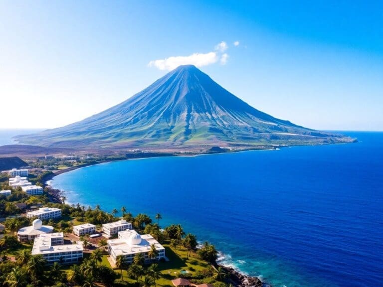 Vistas al Volcán y Azules Oceánicos: Tu Guía de Lujo en la Isla