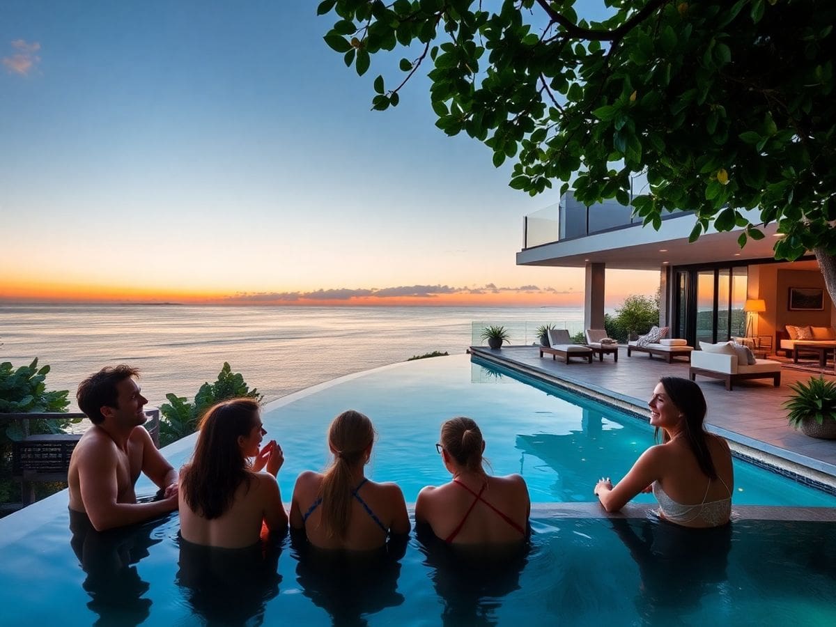 Voyages de groupe réinventés : Le luxe de réserver une villa extraordinaire