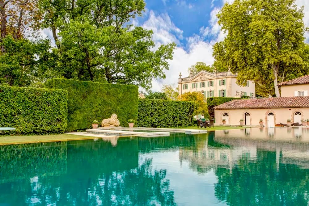 Beautiful Chateau Rental in South East France with giant swimming pool
