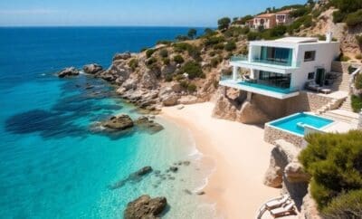 Ongerepte baaien, privé luxe retraites in Alicante