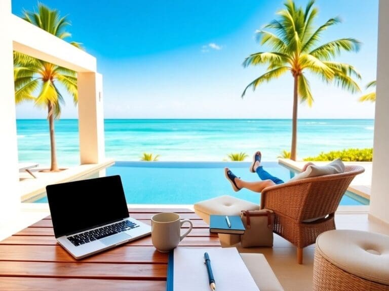 Comment le travail à distance remodèle les vacances de longue durée en villa