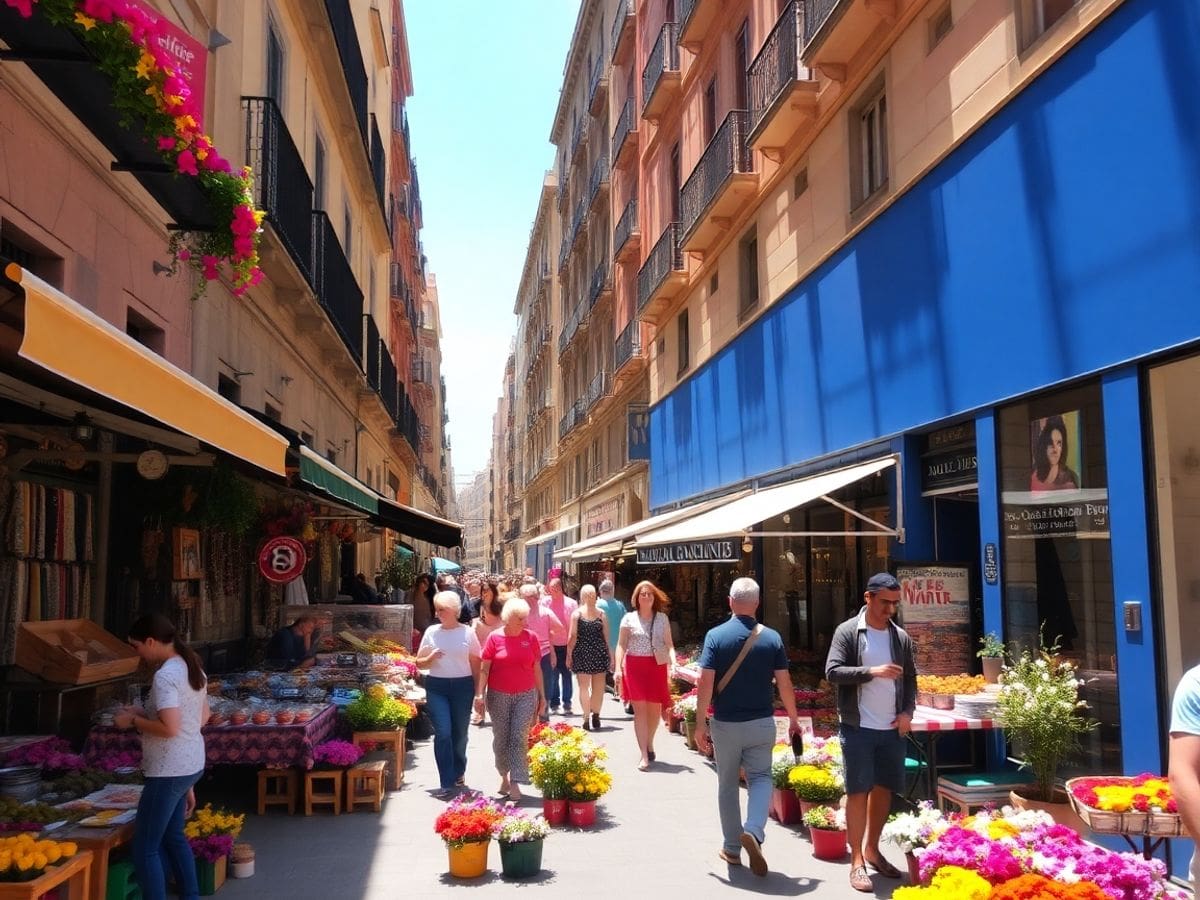 Seu Guia para os Festivais de Barcelona – Mercados e Espaços ao Ar Livre