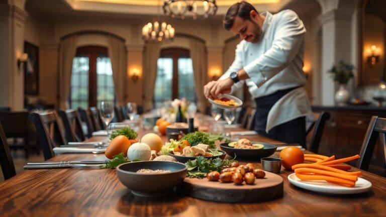 Un paradiso per i gastronomi: Prenotare una villa con uno chef privato o corsi di cucina