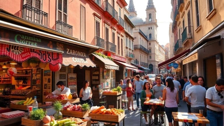 Dove Vivere la Scena Gastronomica e le Attrazioni Culturali di Saragozza