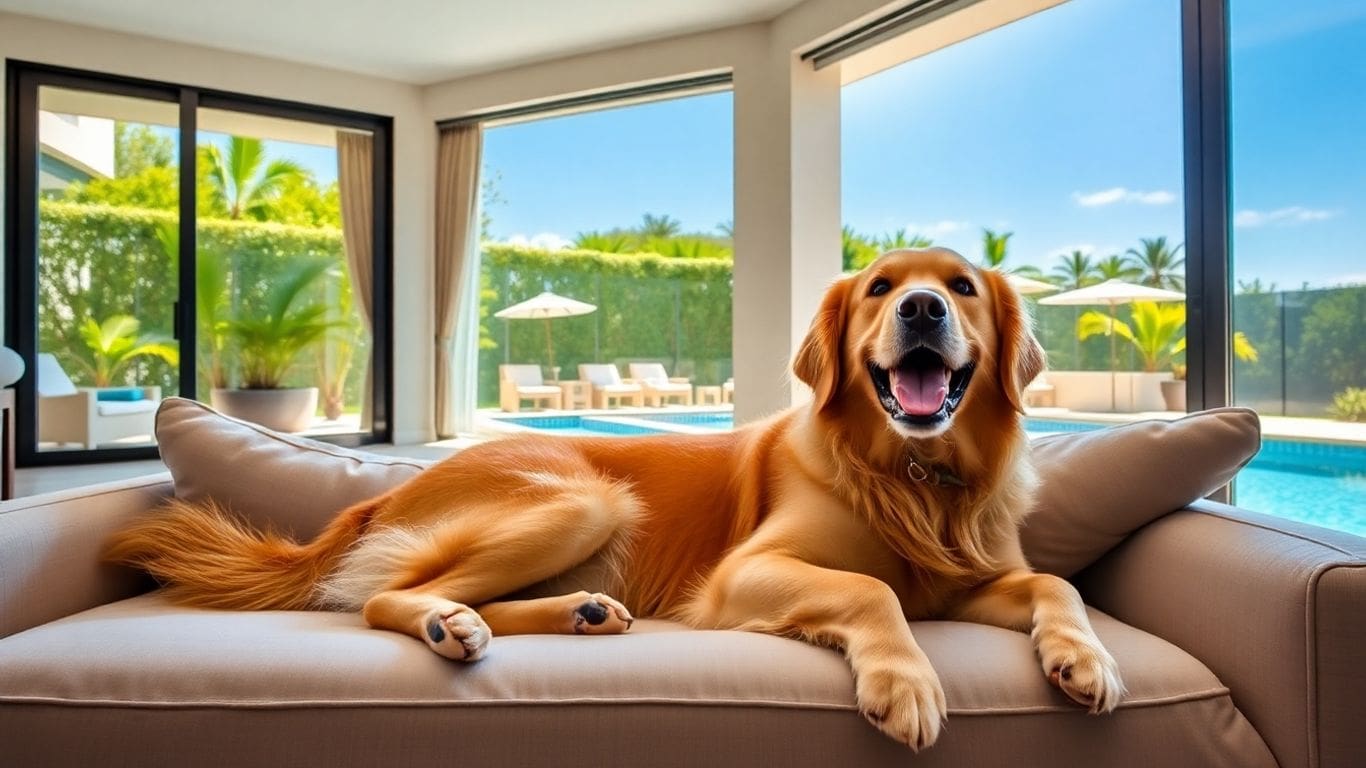 Não Deixe Seu Melhor Amigo Para Trás: Encontrando a Villa de Luxo Perfeita que Aceita Animais de Estimação