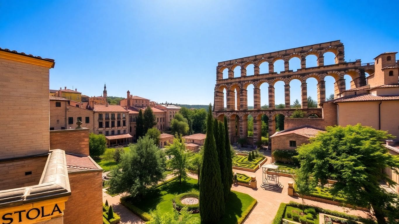 Ontdek het historische centrum van Segovia – Tuinen & Lokale Festivals