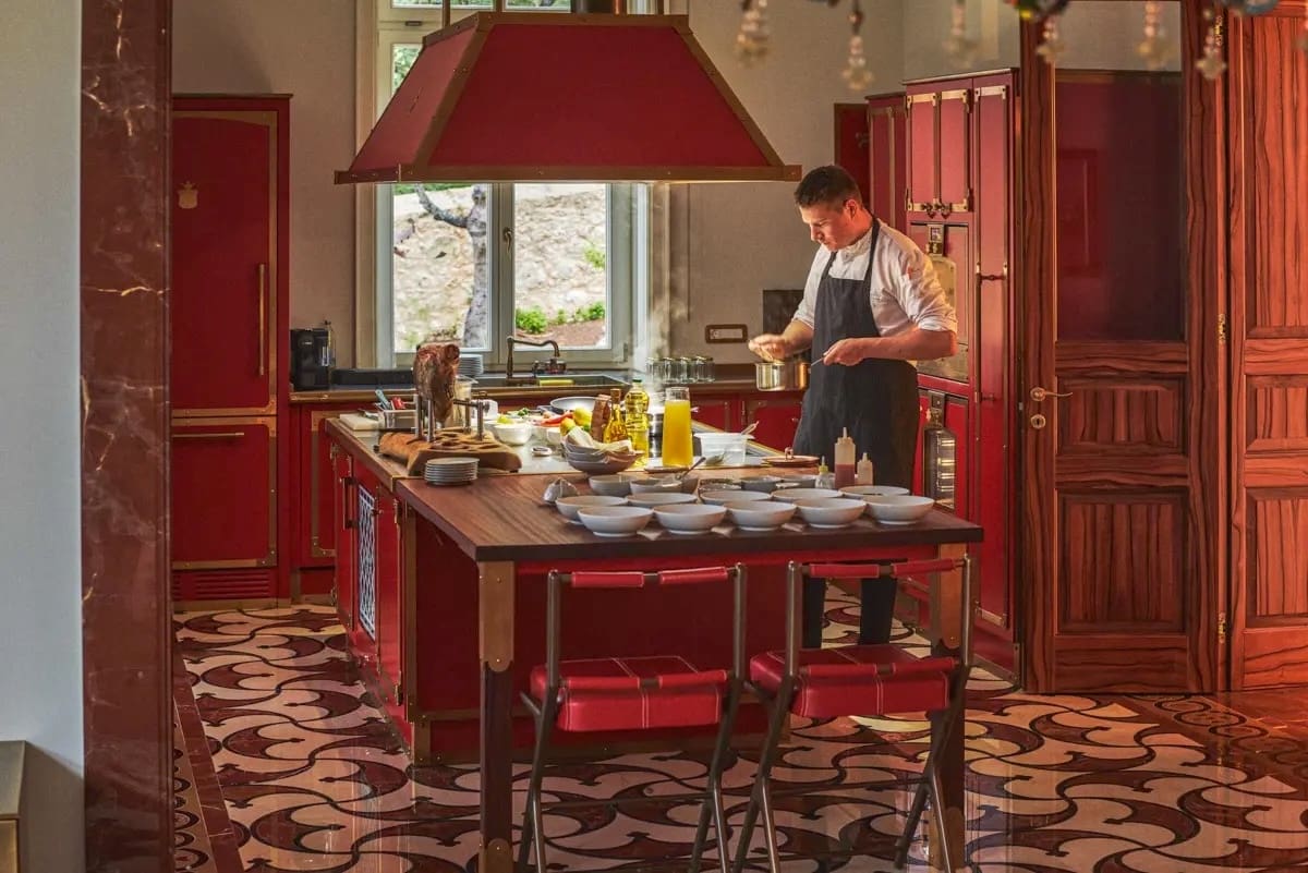 Private chef at luxury holiday villa rental Croatia Dalmatian Coast