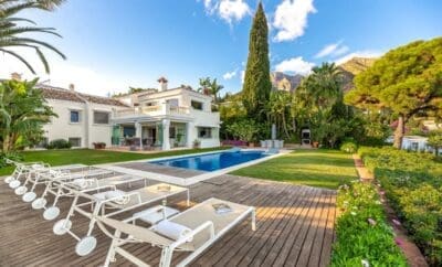 Villa Blue Savoy Rental Marbella – Luxury Family Villa with Heated Pool and Sea Views