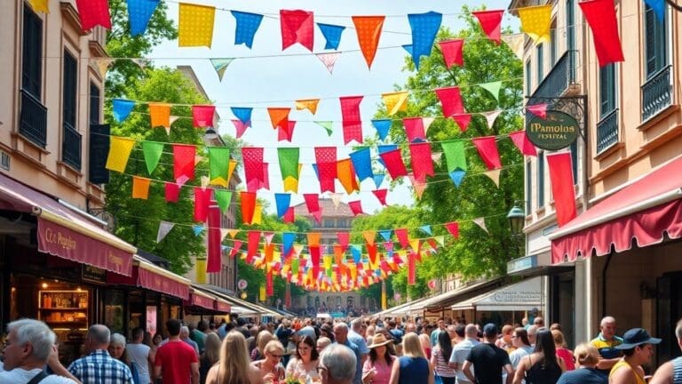 Descubra os Festivais de Pamplona - Parques e Culinária Tradicional