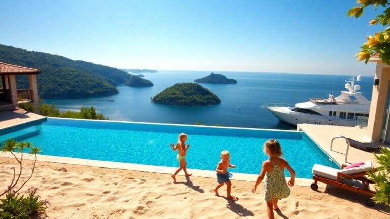 Vacaciones Familiares de Lujo en Croacia: Villas Exclusivas, Escapadas a Islas y Aventura para Todas las Edades