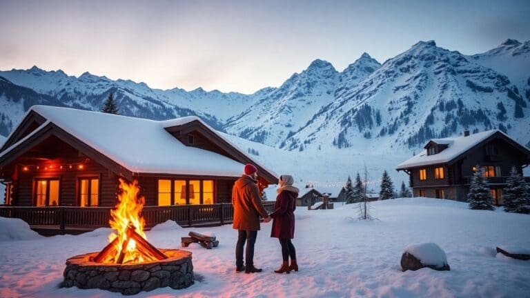 Retraites de ski romantiques en Autriche : Neige, romance et luxe