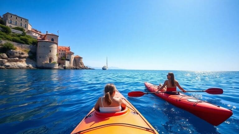 Vacances d'aventure familiales de luxe en Croatie : voile, kayak et découverte culturelle