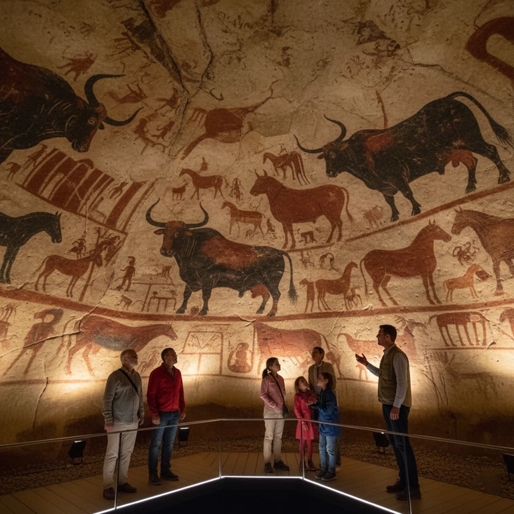 Lascaux caves cultural experience Dordogne France chateau rental trip