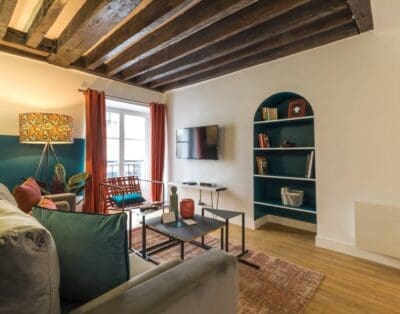 Elegant 3-Bedroom Paris Villa | Les Halles Historic District Rental