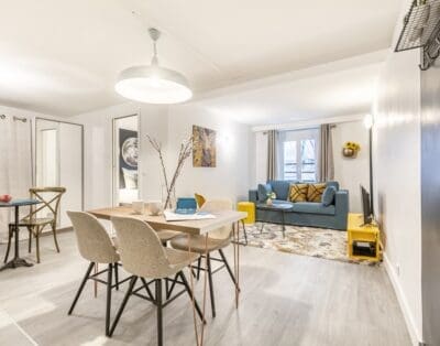 Luxury One-Bedroom Villa in Paris Les Halles | Sleeps 2