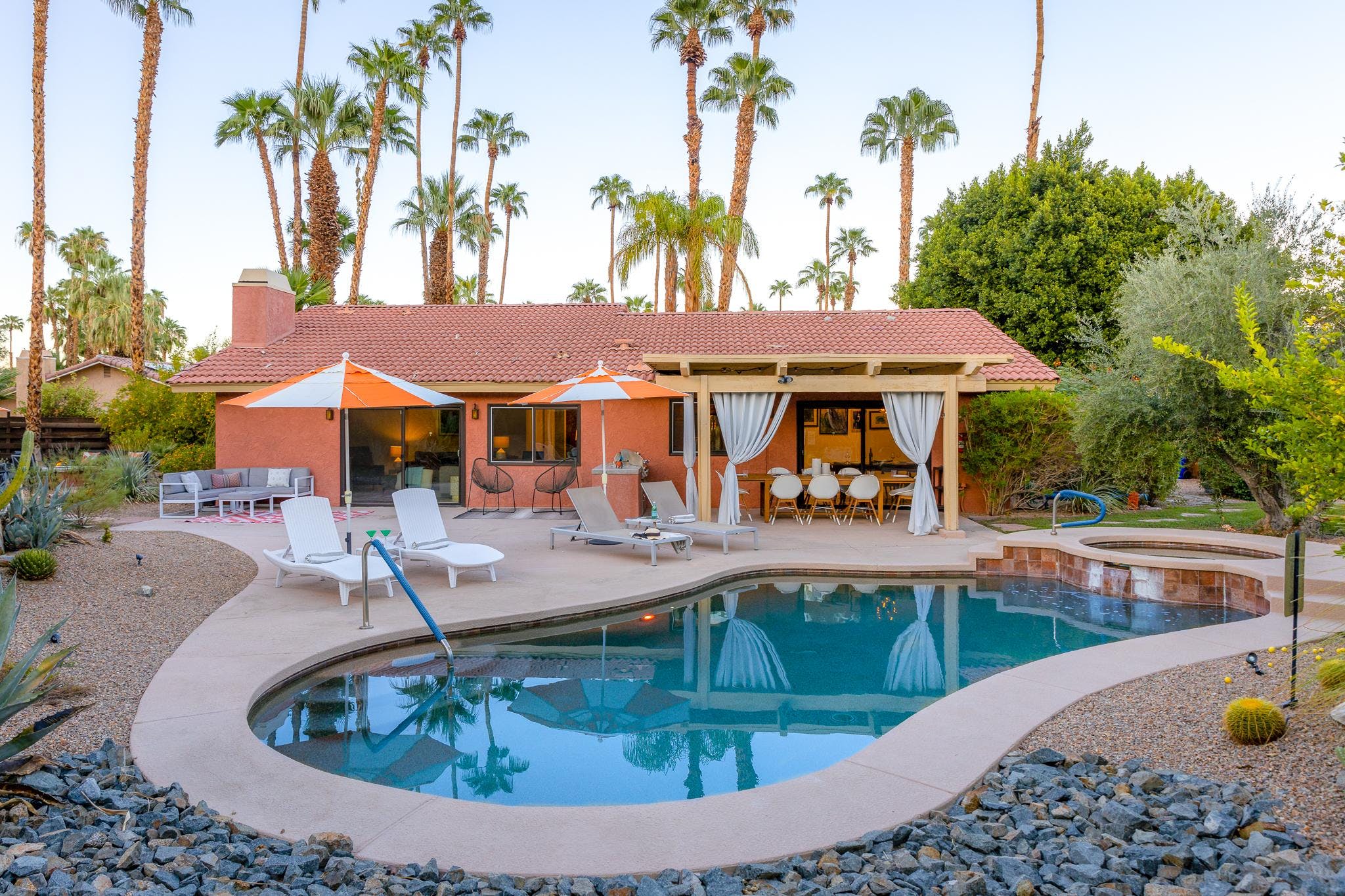 Apartment Ocotillo Cathedral City Cathedral City: Stylish 3-Bedroom Golf Villa Rental with Private Pool in Cathedral City