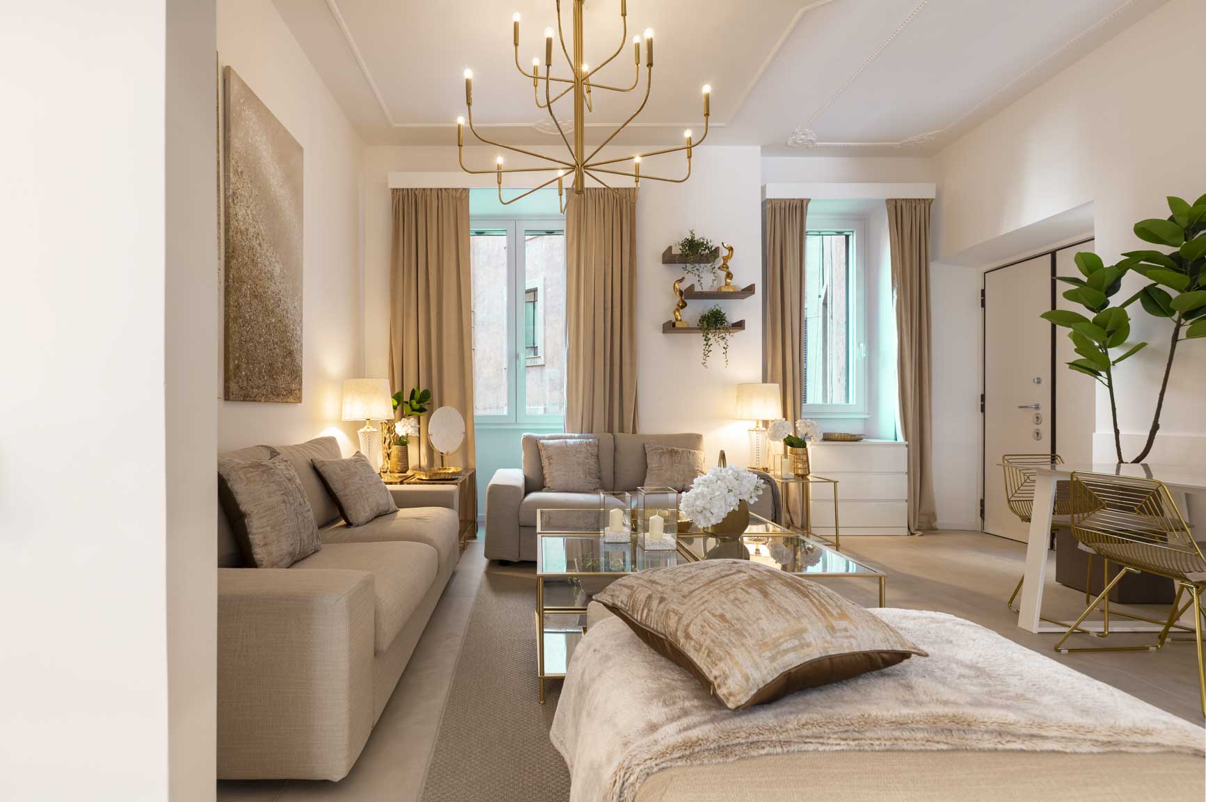 Appartamento San Pietro Vatican: Elegant 3-Bedroom Luxury Apartment in Vatican, Rome