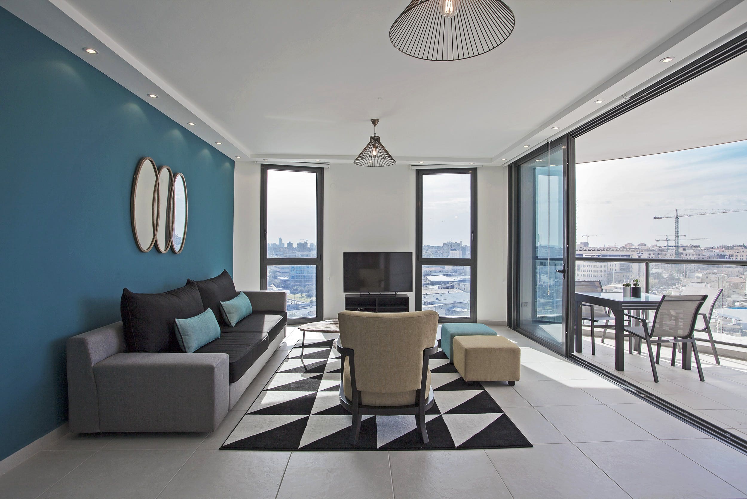 Bayit Florentin Tel Aviv: Luxury 2-Bedroom Apartment with Seaview, Tel Aviv
