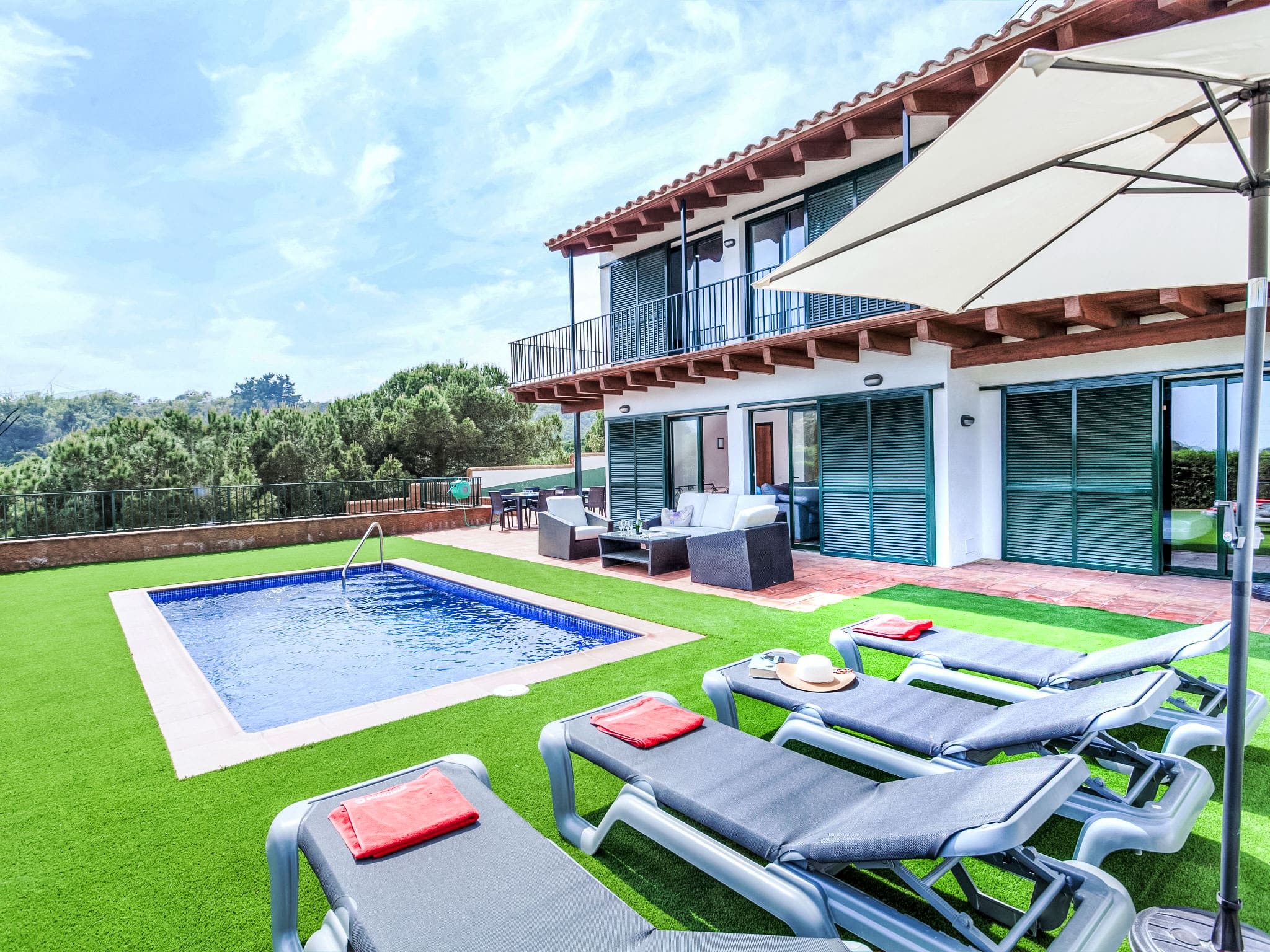 Casa Canyelles Lloret: Modern 4-Bedroom Villa with Private Pool and Eco Features in Costa Brava Spain
