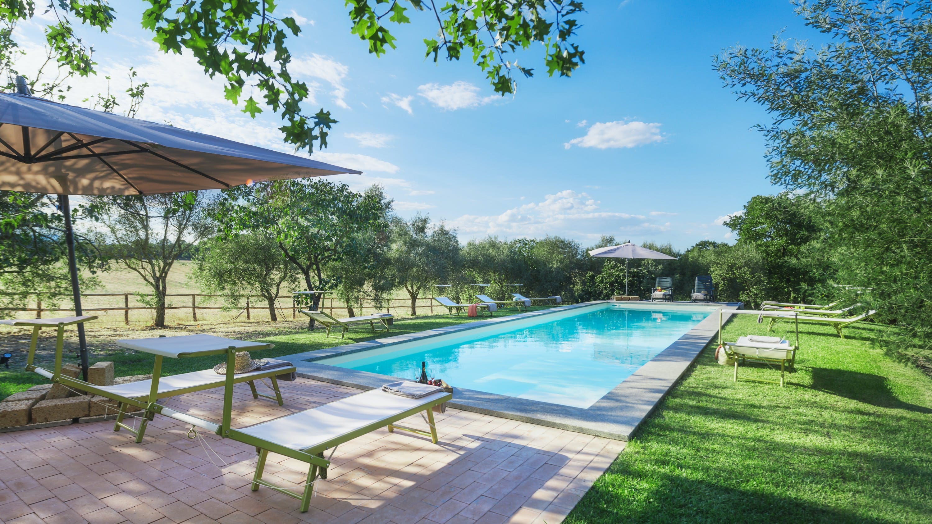 Casa Castagno Corchiano: Luxury 6-Bedroom Apartment with Pool, Tuscany