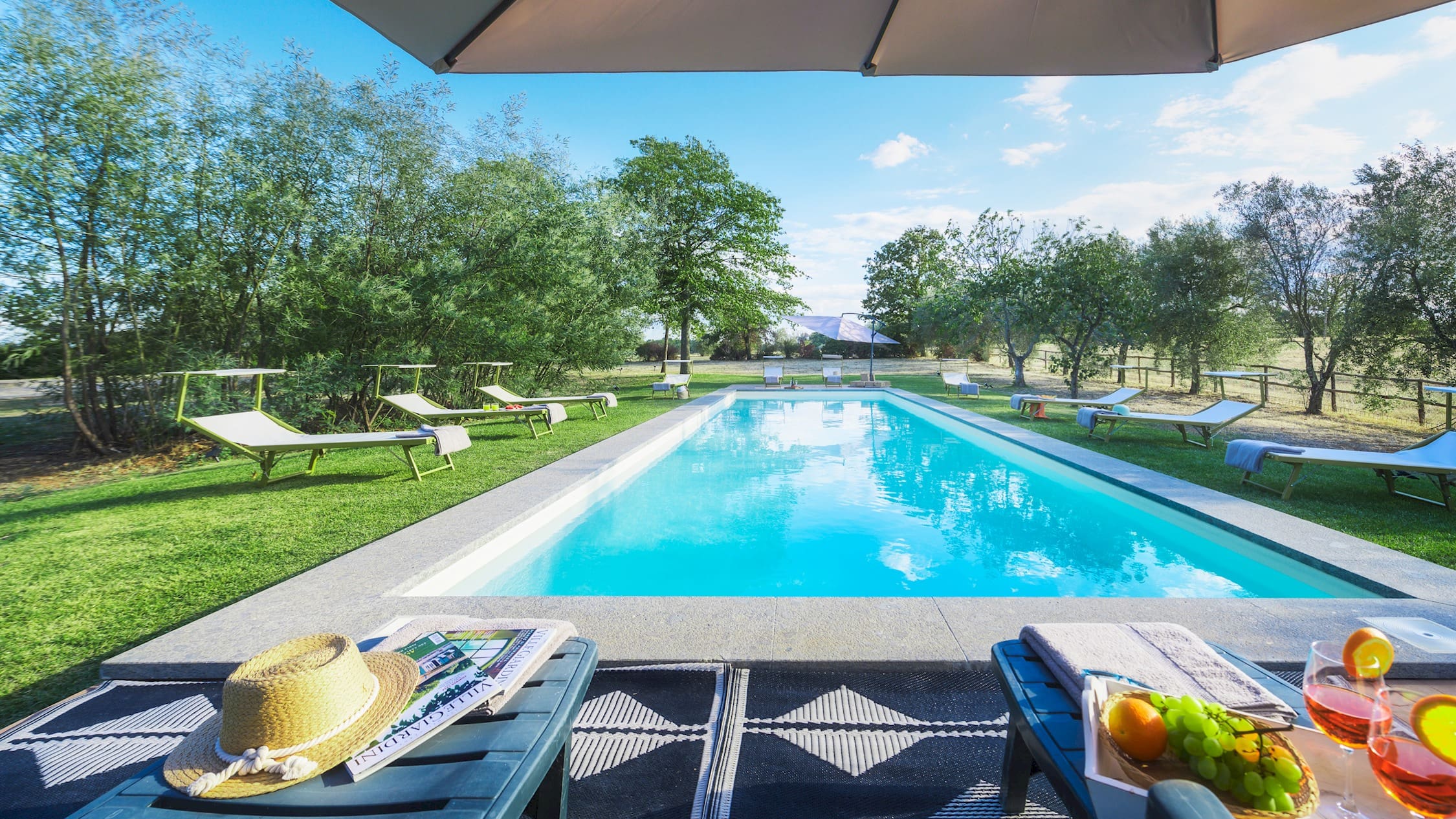 Casa Castagno Corchiano: Luxury 6-Bedroom Apartment with Pool, Tuscany