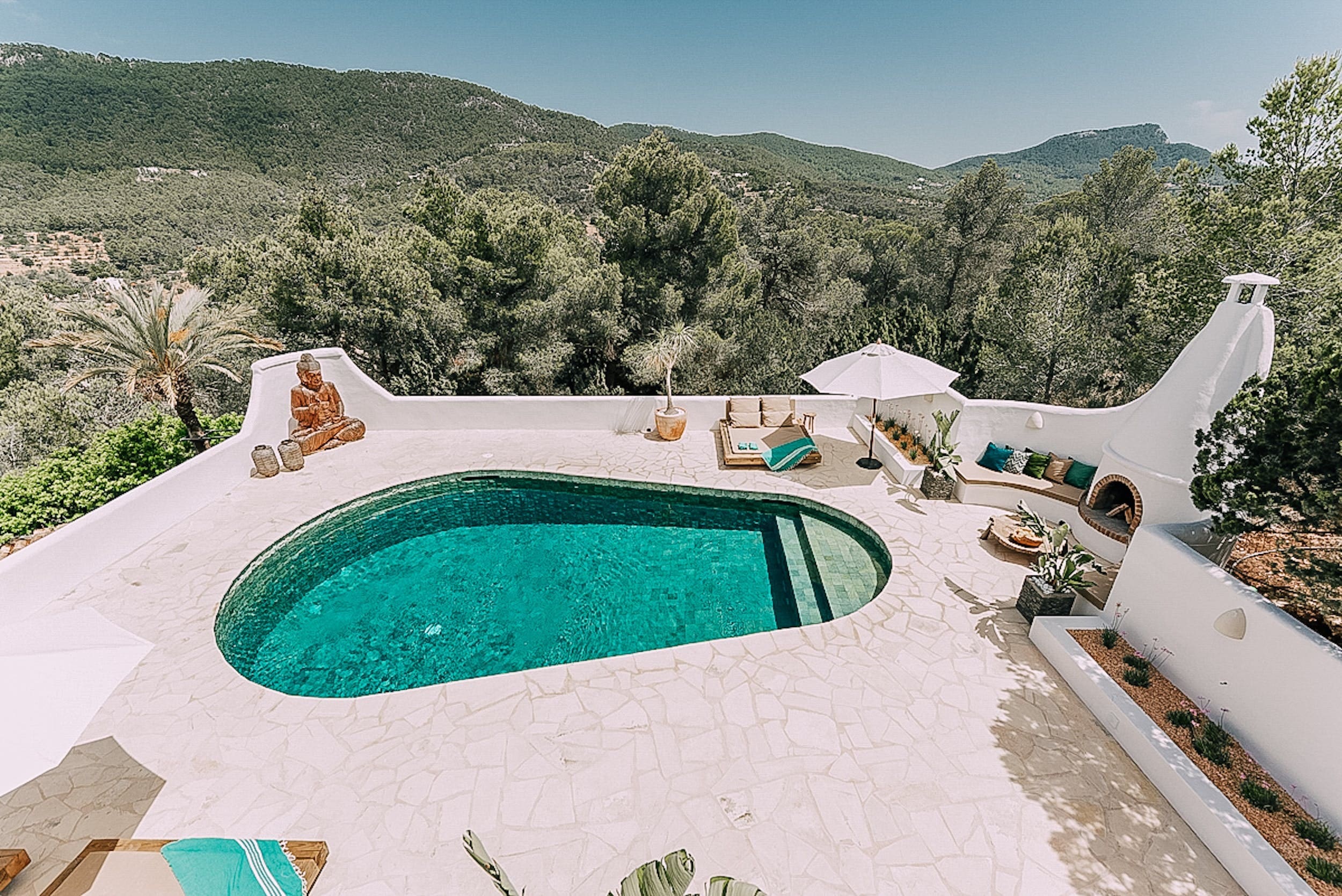 Casa del Mar Mediterráneo Cala Vedella: Stunning Luxury Villa Rental with Sea Views, Cala Vedella