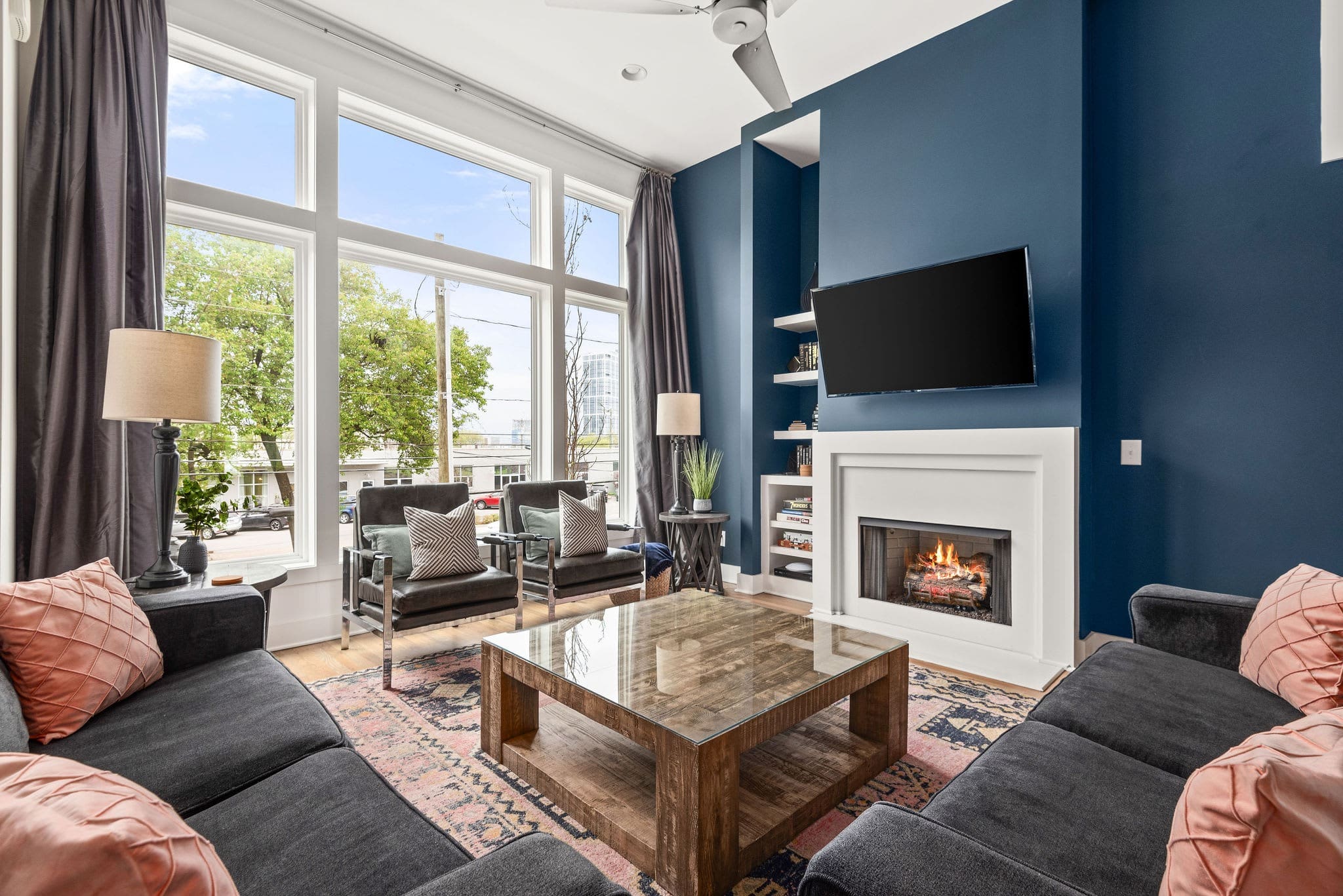 Casa di Musica: Stylish 4-Bedroom House with Balcony in Nashville