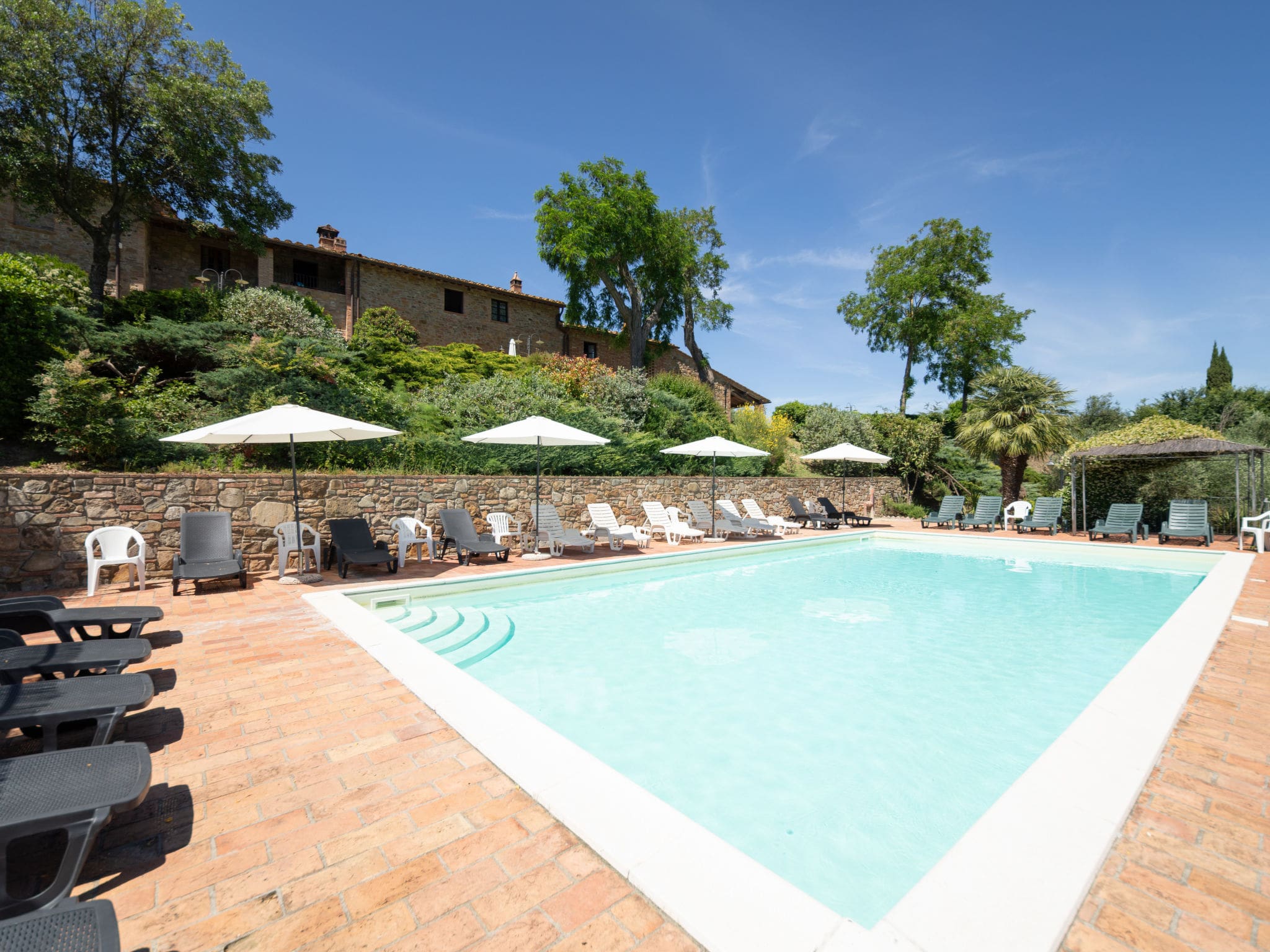 Casa Elsa Montaione: Spectacular 13-Bedroom Restored Farmhouse with Private Pool and Seven Apartments in Tuscany Italy