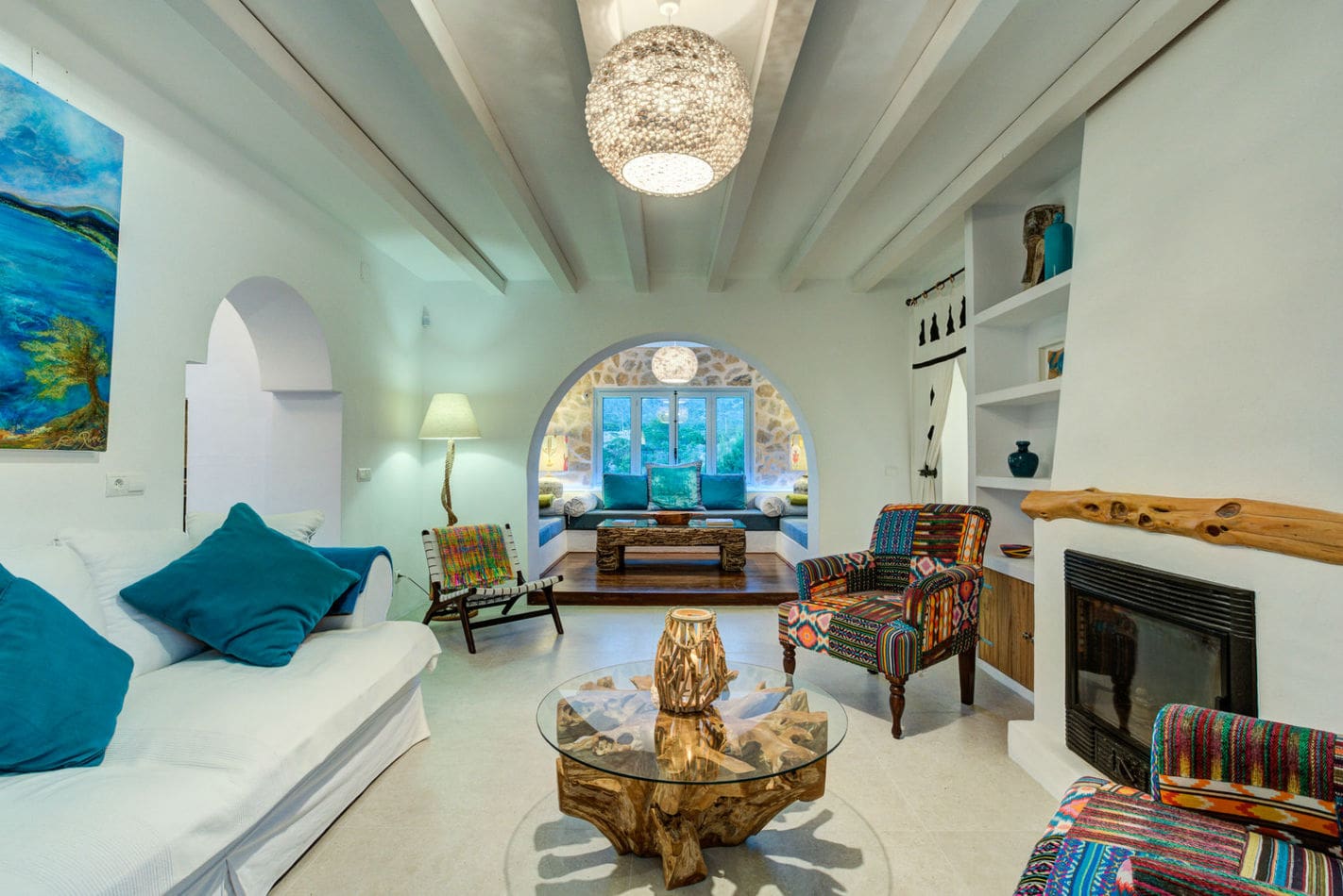 Casa Es Vedra Cala Vedella: Luxury 4-Bedroom Apartment with Seaviews and Pool, Cala Vedella