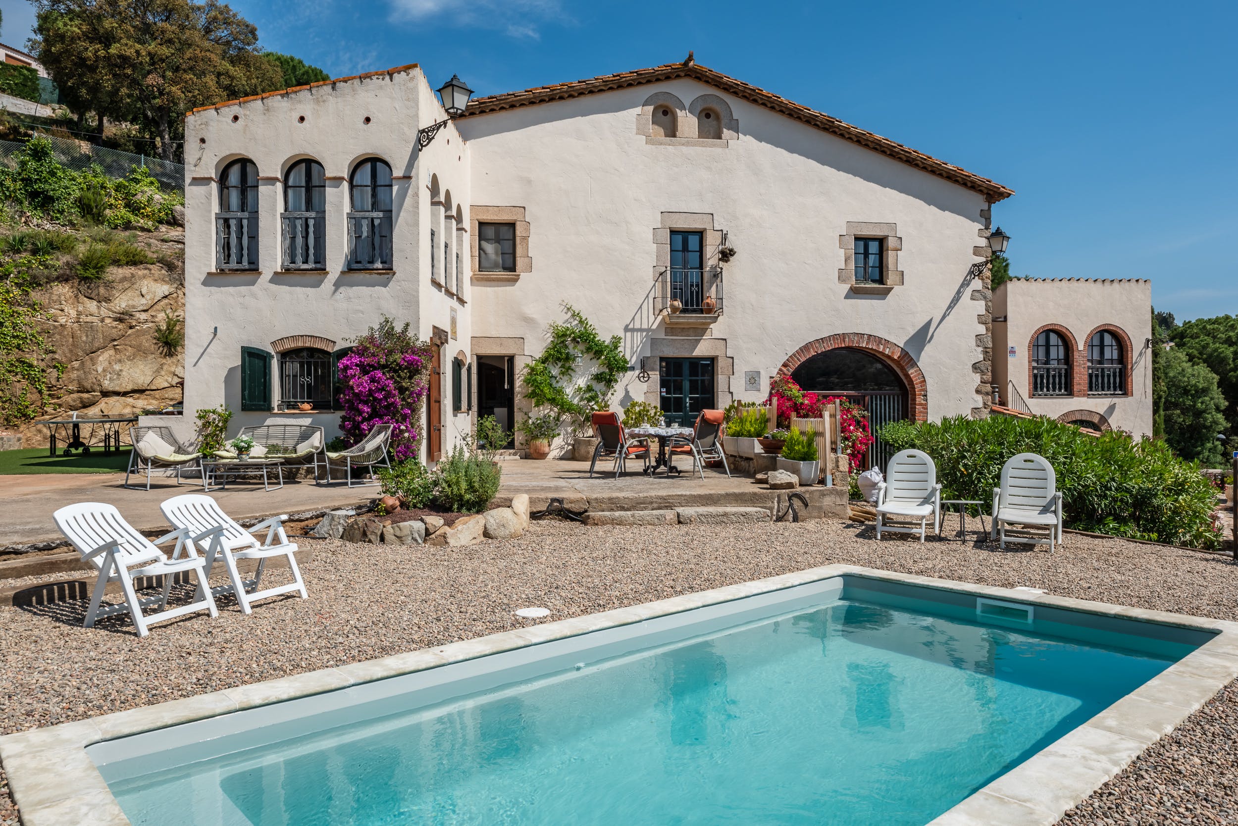 Casa Garbí Llafranc: Charming 3-Bedroom Villa with Seaview and Pool, Llafranc