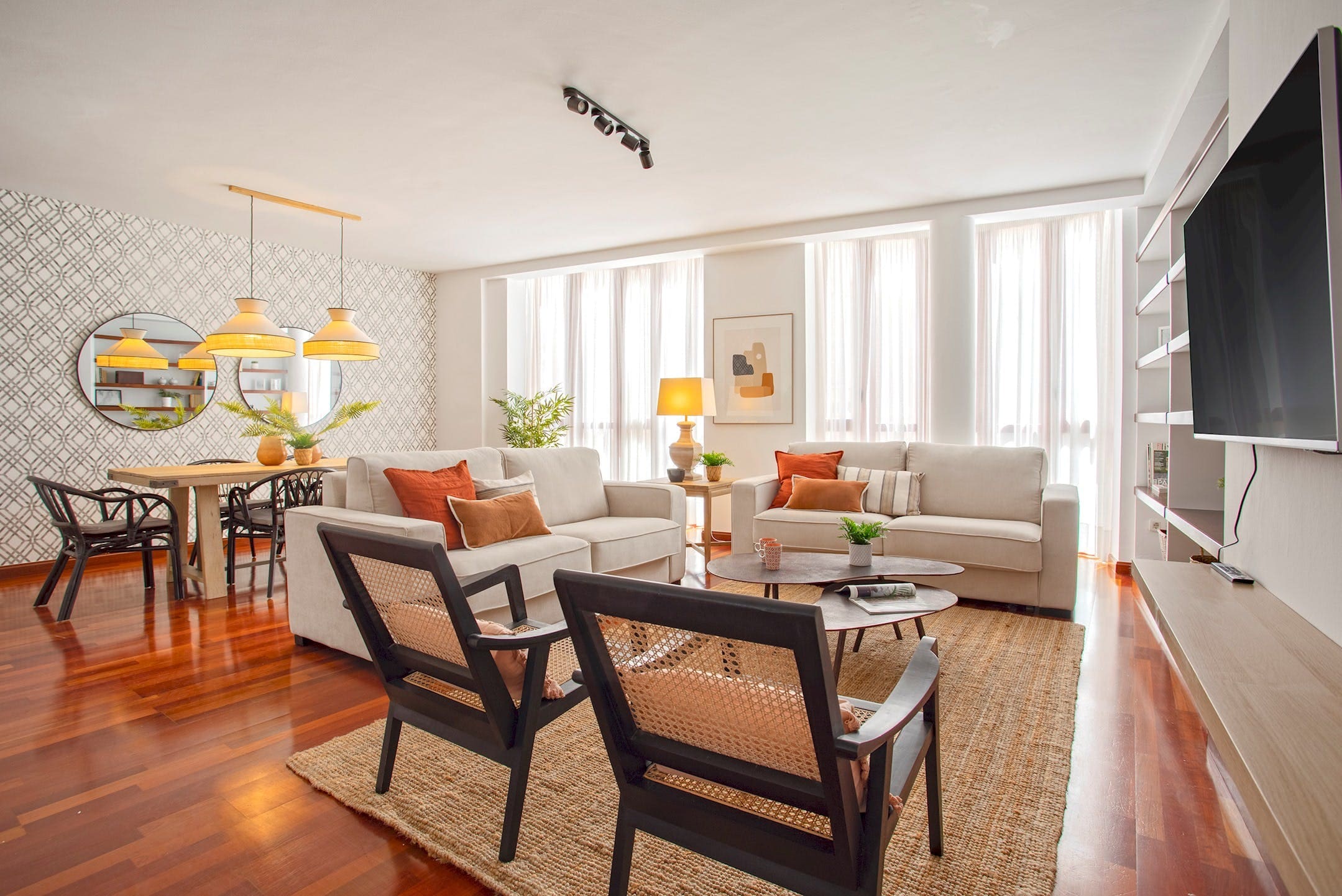 Casa Gibralfaro Malaga: Spacious 3-Bedroom Apartment with Sea Views, Centro Historico Malaga