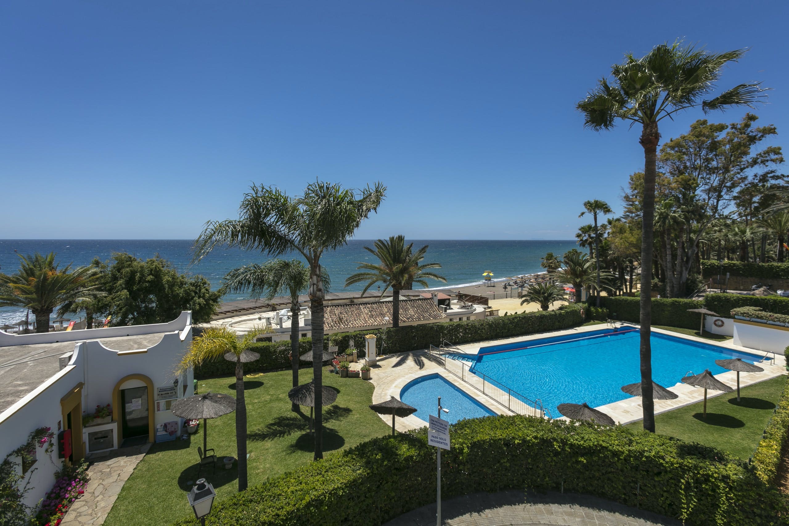 Casa Jábega Marbella Marbella: Spacious 5-Bedroom Apartment with Seaviews and Pool, Marbella