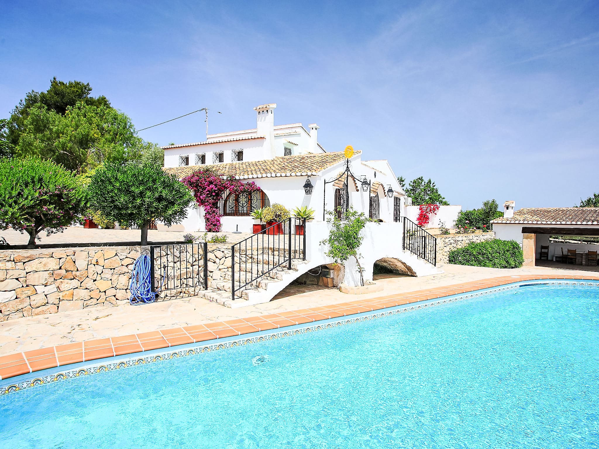 Casa Levante Benissa: Spectacular 5-Bedroom Historic Farmhouse with Private Pool and Sea Views Costa Blanca